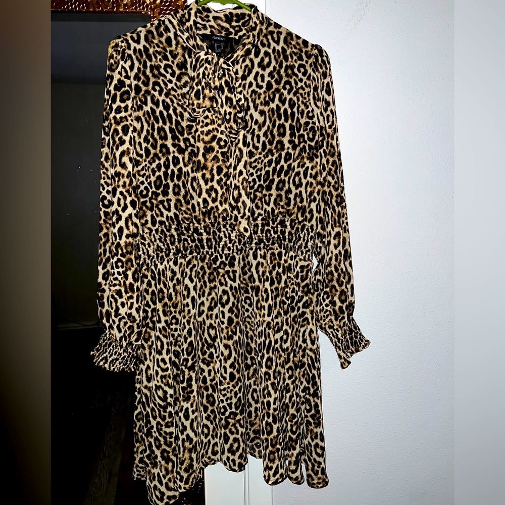 Cheeta Print Dress